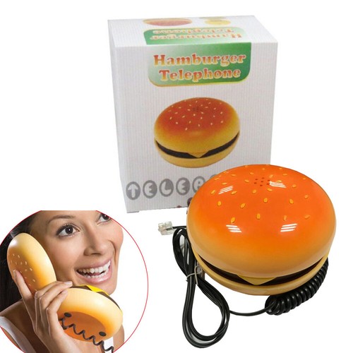 Hamburger telephone wire - telephone,
