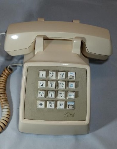 Vintage traditional push - at&t,