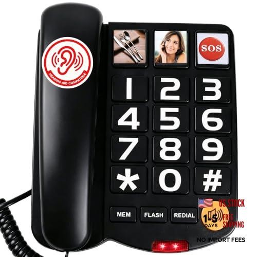 Black big button - black,