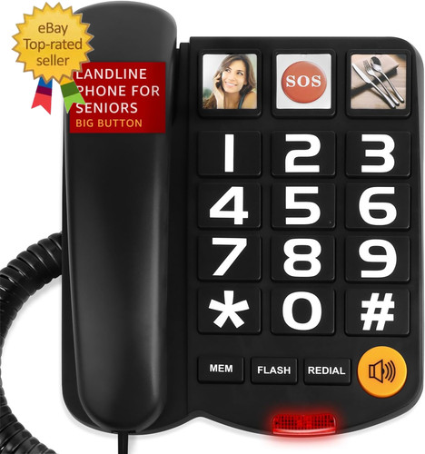Big button phones for seniors - for,