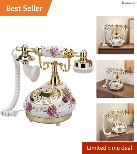Elegant retro ceramic landline - elegant,