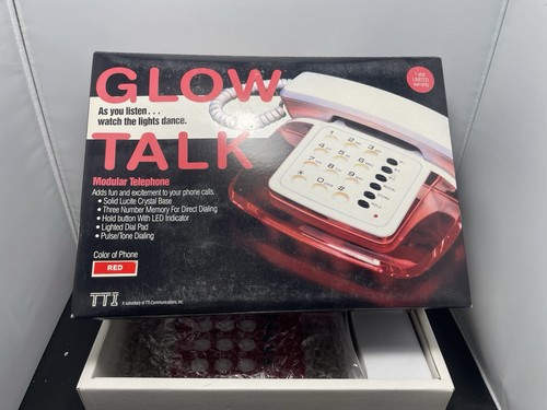 Vintage glow talk - glow, landline