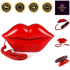 Portable Red Lip Telephone -